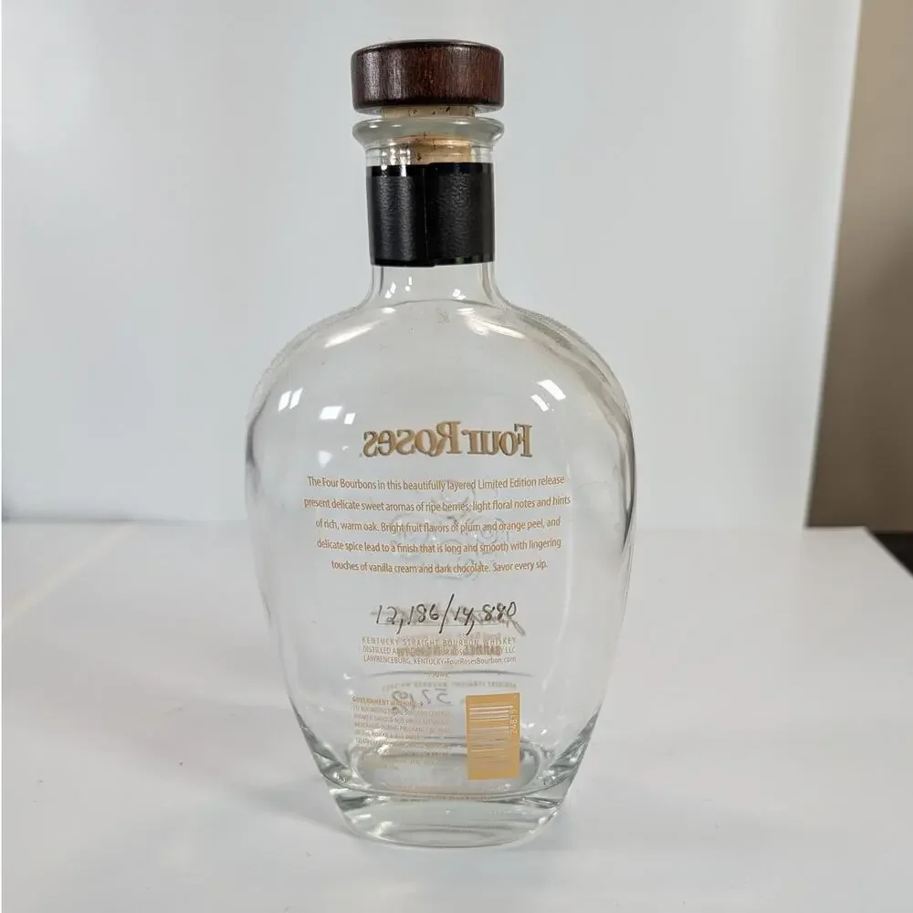 Four Roses 2021 Limited Edition Barrel Strength Bourbon Empty 750ml Bottle
